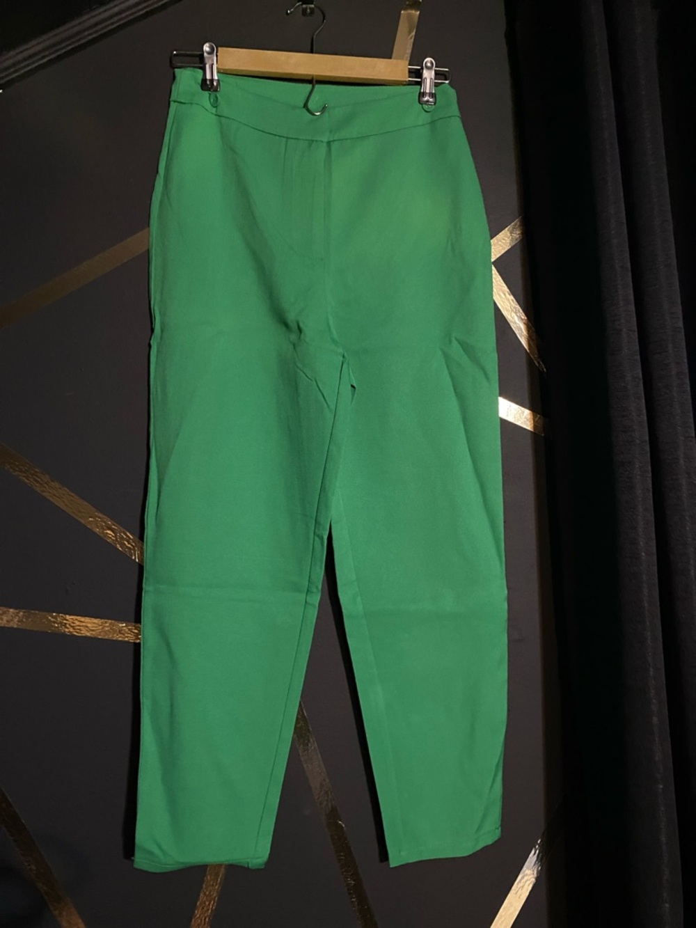 Women's Green Tailored Vest & Pants Set - Picture 2 of 6